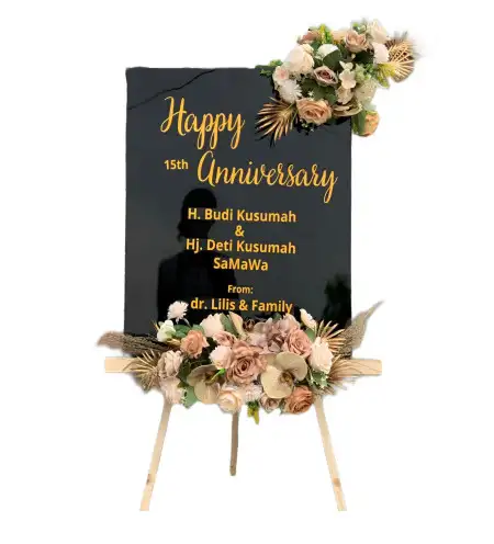 Papan Bunga Akrilik Cisempur